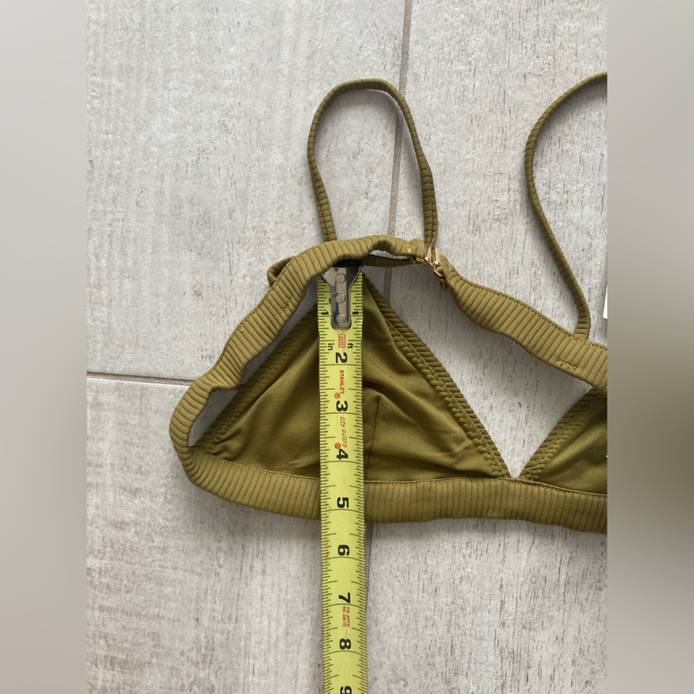 Zara Green Bikini Size Small - Picture 4 of 7